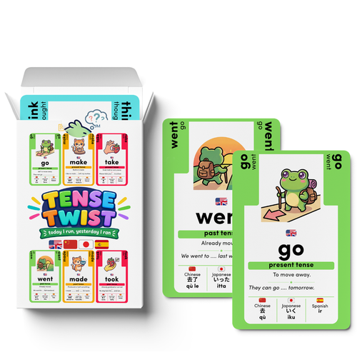 Tense Twist: Vol 1 : go/went, eat/ate