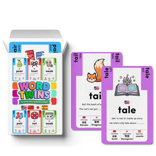 Word Twins: Vol. 1 : 26 homophone pairs