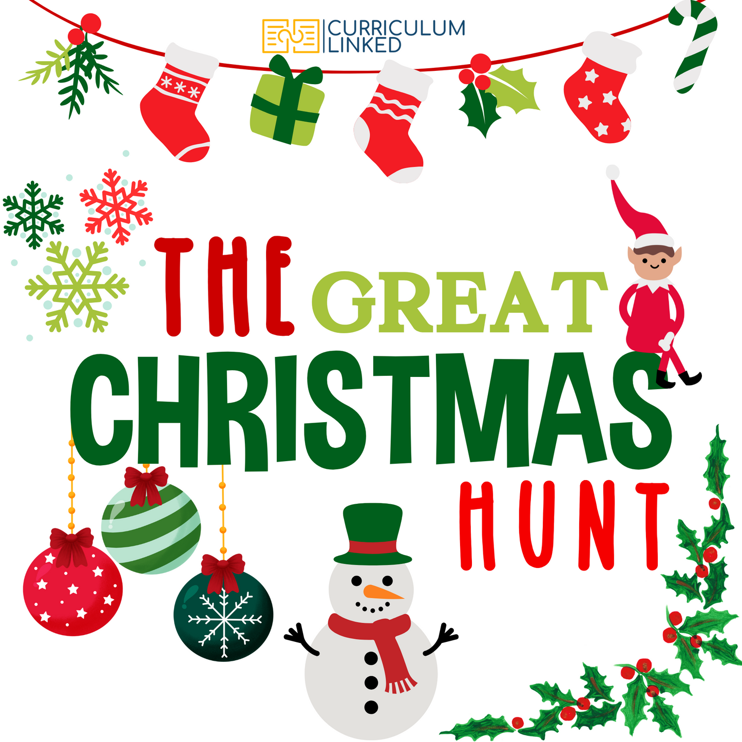 The Great Christmas Hunt eBook with Activity Pack and Cerificate