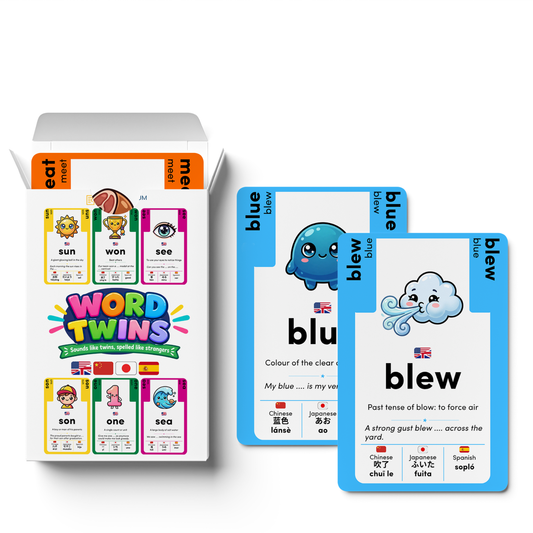 Word Twins: Vol. 1 : 26 homophone pairs