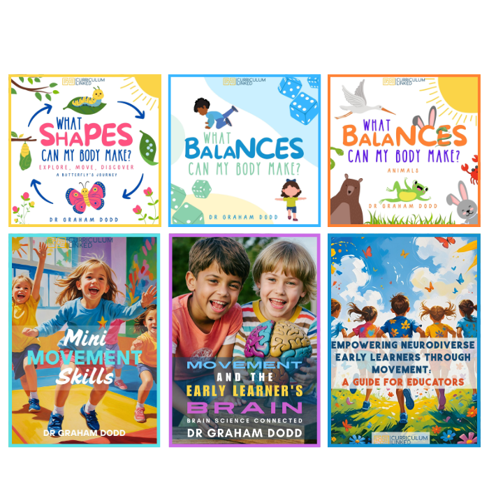 Professional Development and Mini Movement eBook Bundle: including Empowering Neurodiverse Early Learners Through Movement: A Guide for Educators